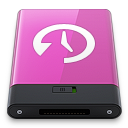 Pink Time Machine W Icon